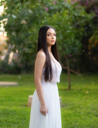 איך לבחור תסרוקת כלה לפי סוג השיער - שיער חלק